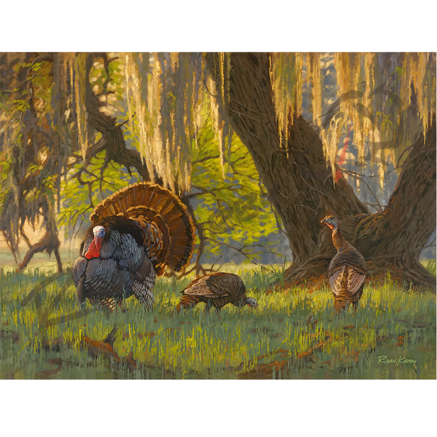 ’Boss Of The Moss’ Original Oil Painting