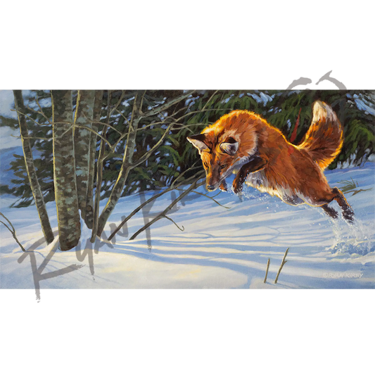 ’Bound And Determined’ Original Oil Painting