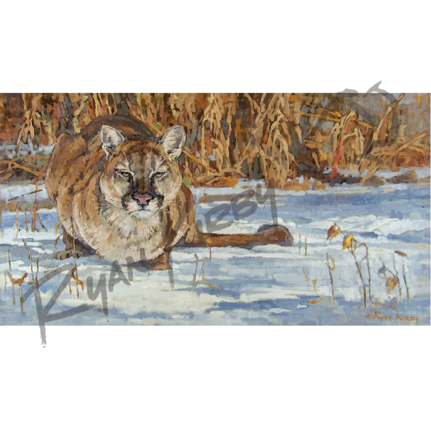 “Eyes On The Prize” Original Oil Painting By Ryan Kirby