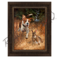 ’Fair Chase’ Beagle Hunting Rabbit Canvas Art Print Riverside