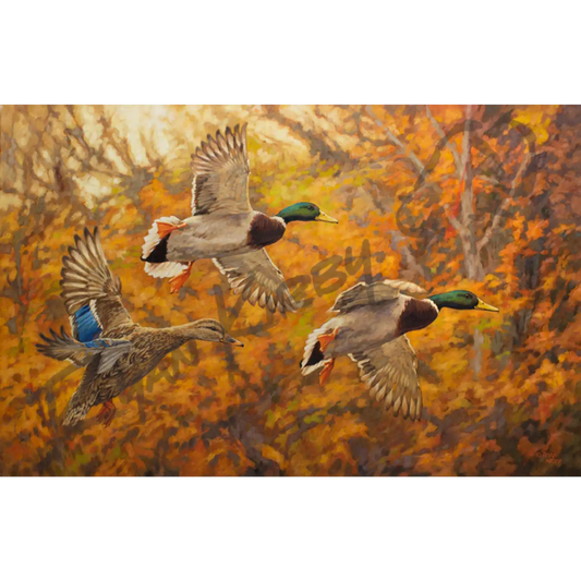 ’Fall Break’ Original Oil Painting