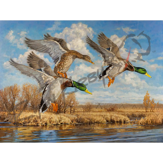 ’Final Approach’ Original Oil Painting