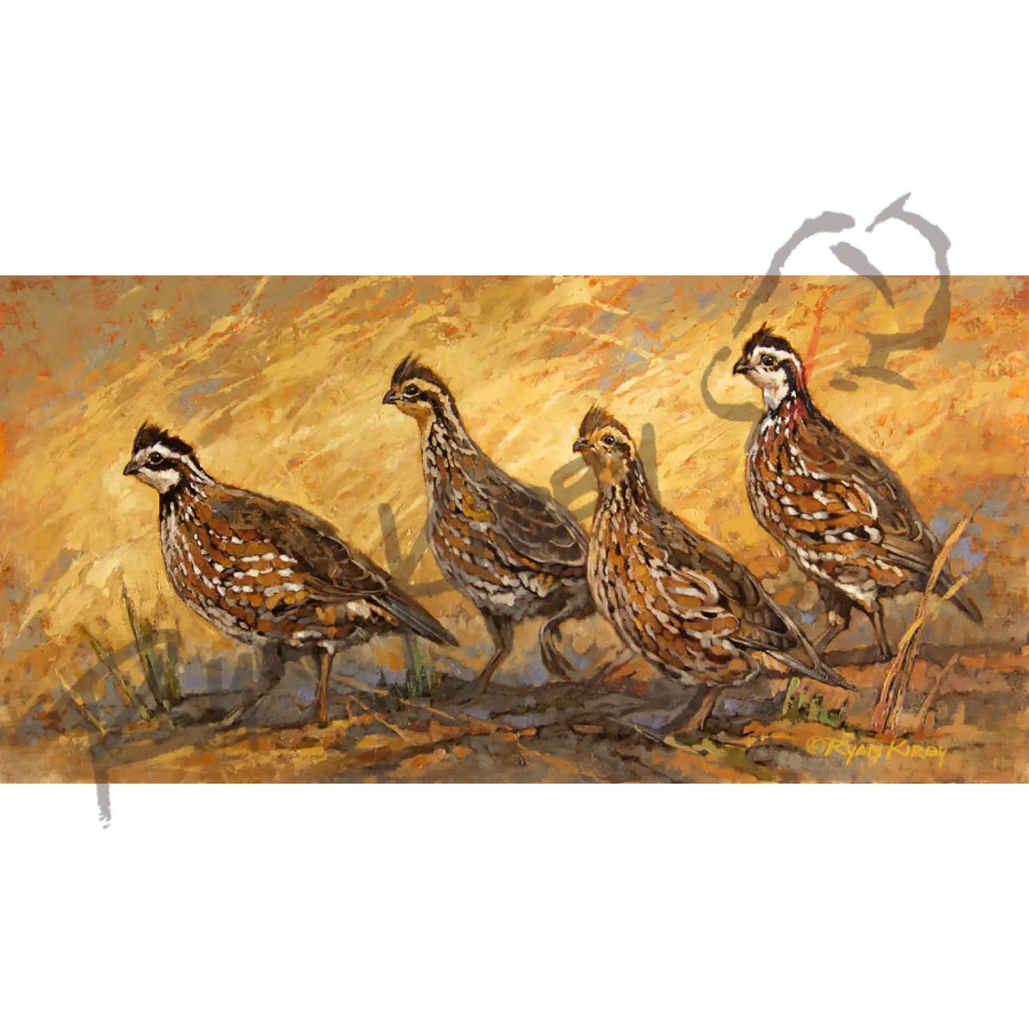 ’Follow The Leader’ Original Oil Painting