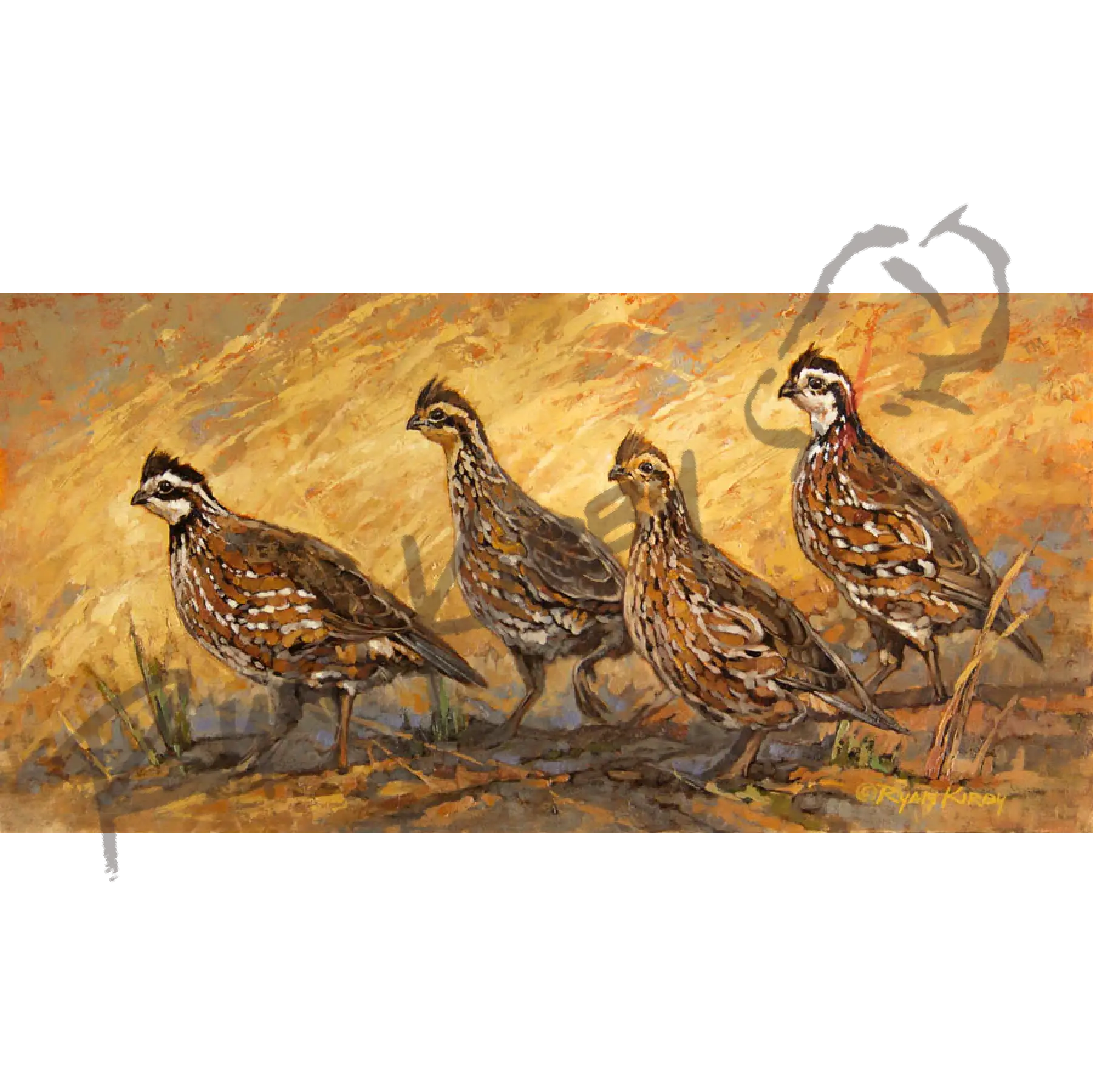 ’Follow The Leader’ Original Oil Painting