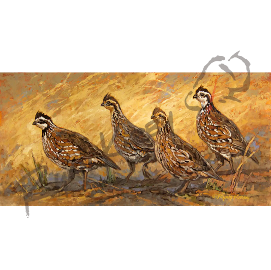 ’Follow The Leader’ Original Oil Painting
