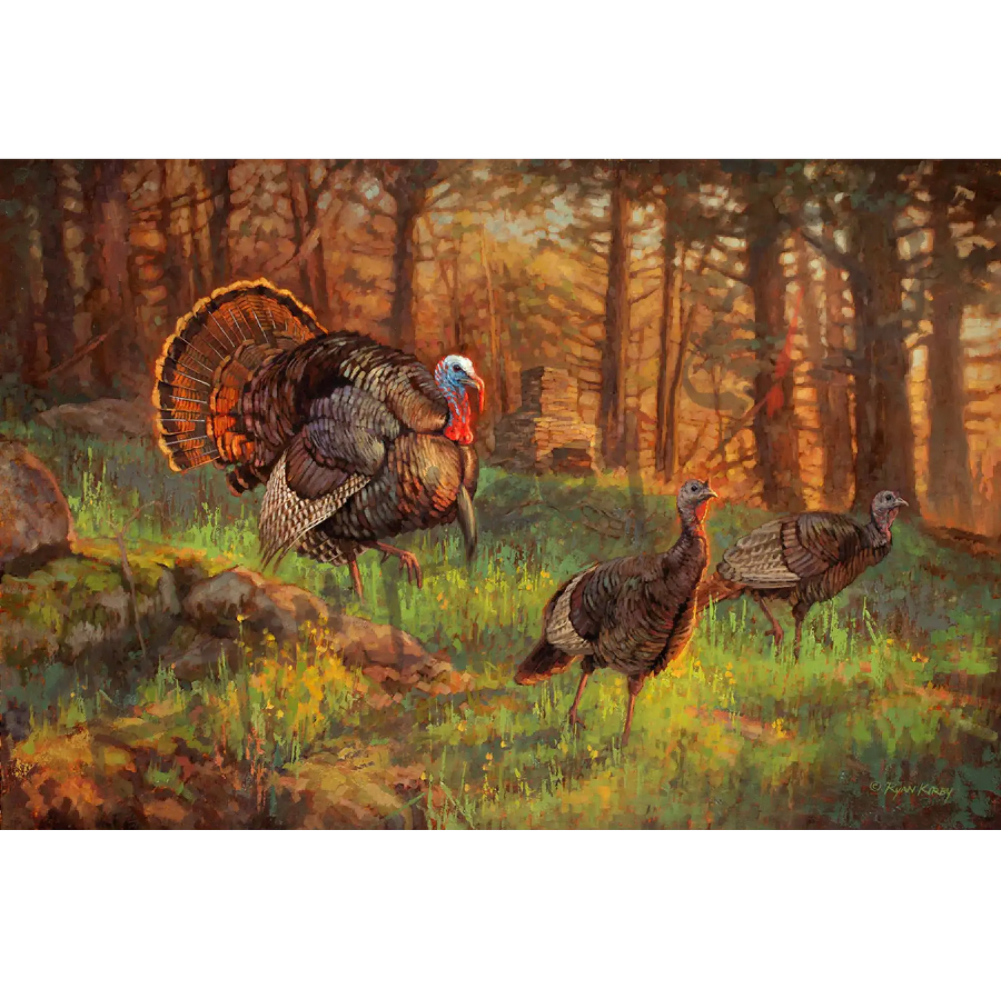 ’Homesteaders’ Original Oil Painting