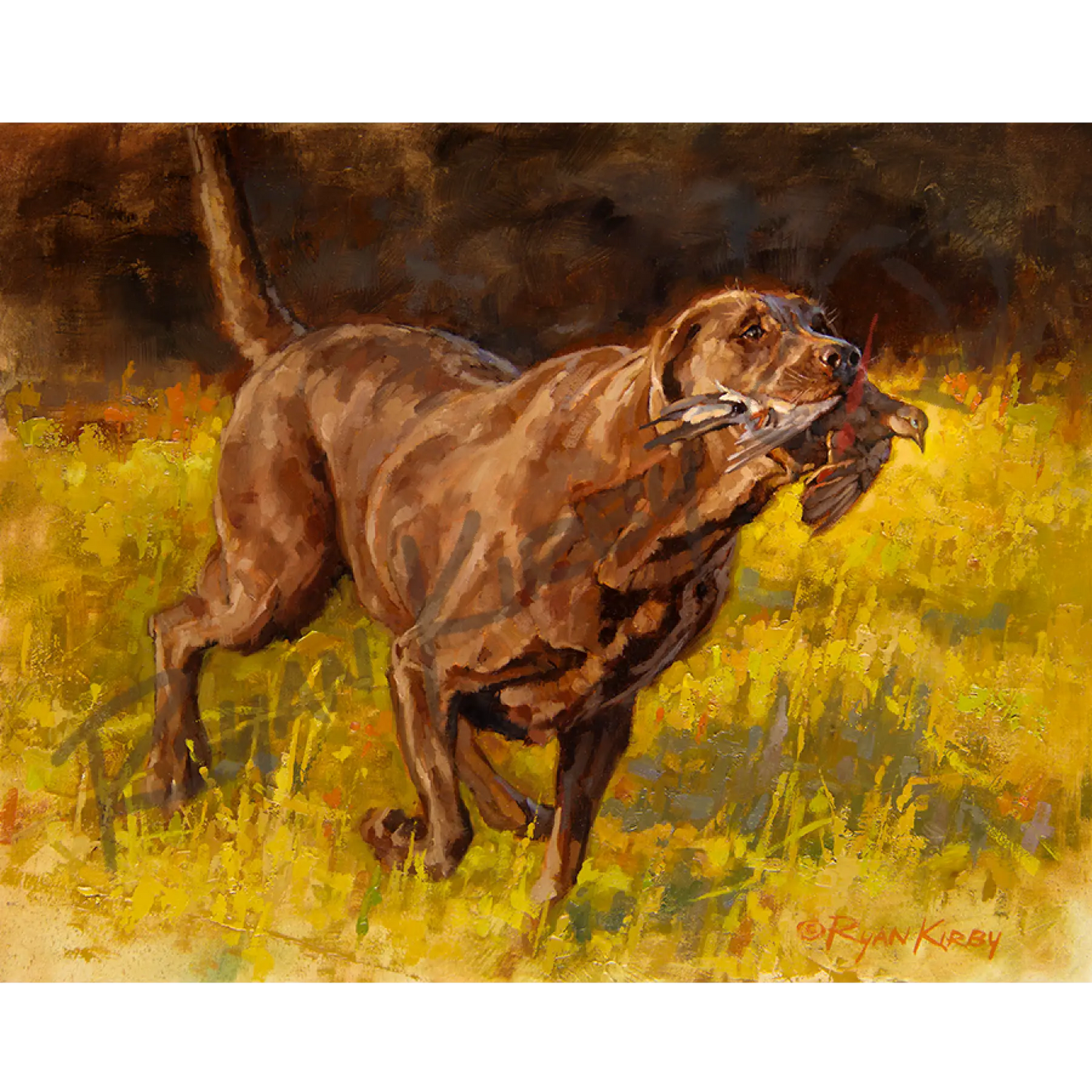 ’Labor Of Love’ Original Oil Painting
