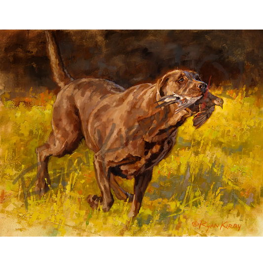 ’Labor Of Love’ Original Oil Painting