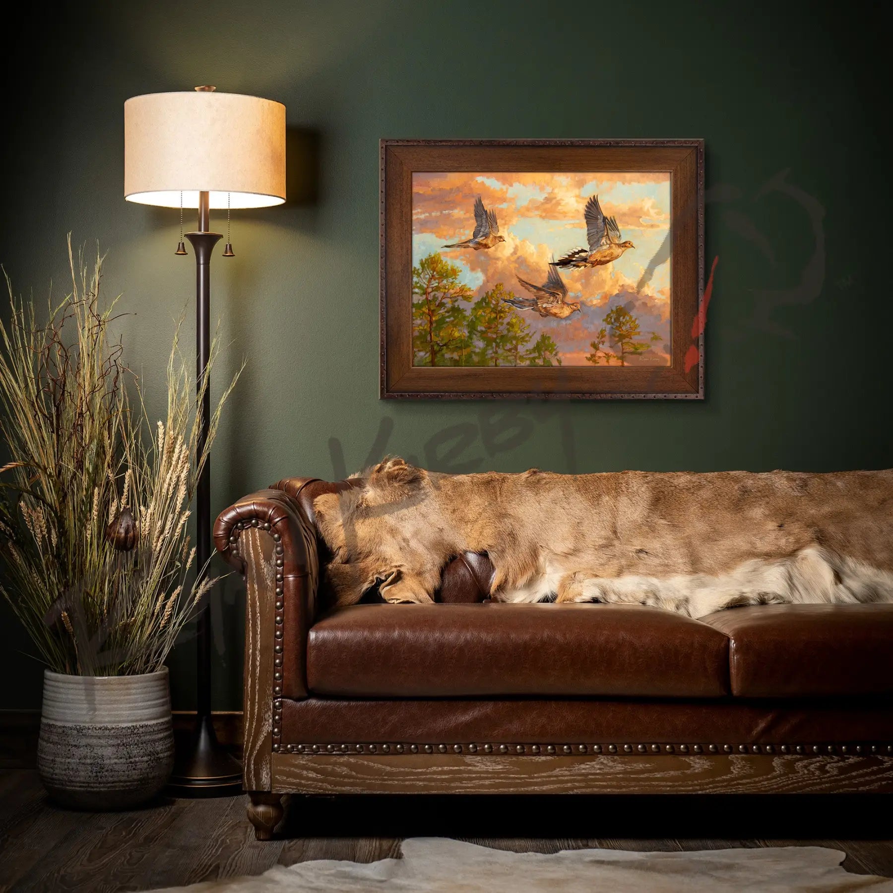 ’Mourning Glory’ Canvas Print