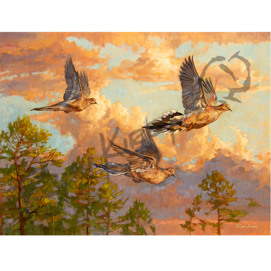 ’Mourning Glory’ Original Oil Painting