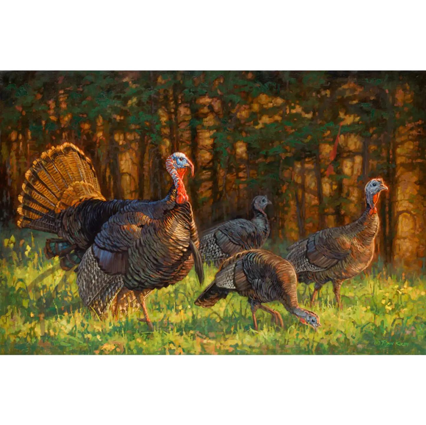 ’Prince Of The Pines’ Original Oil Painting