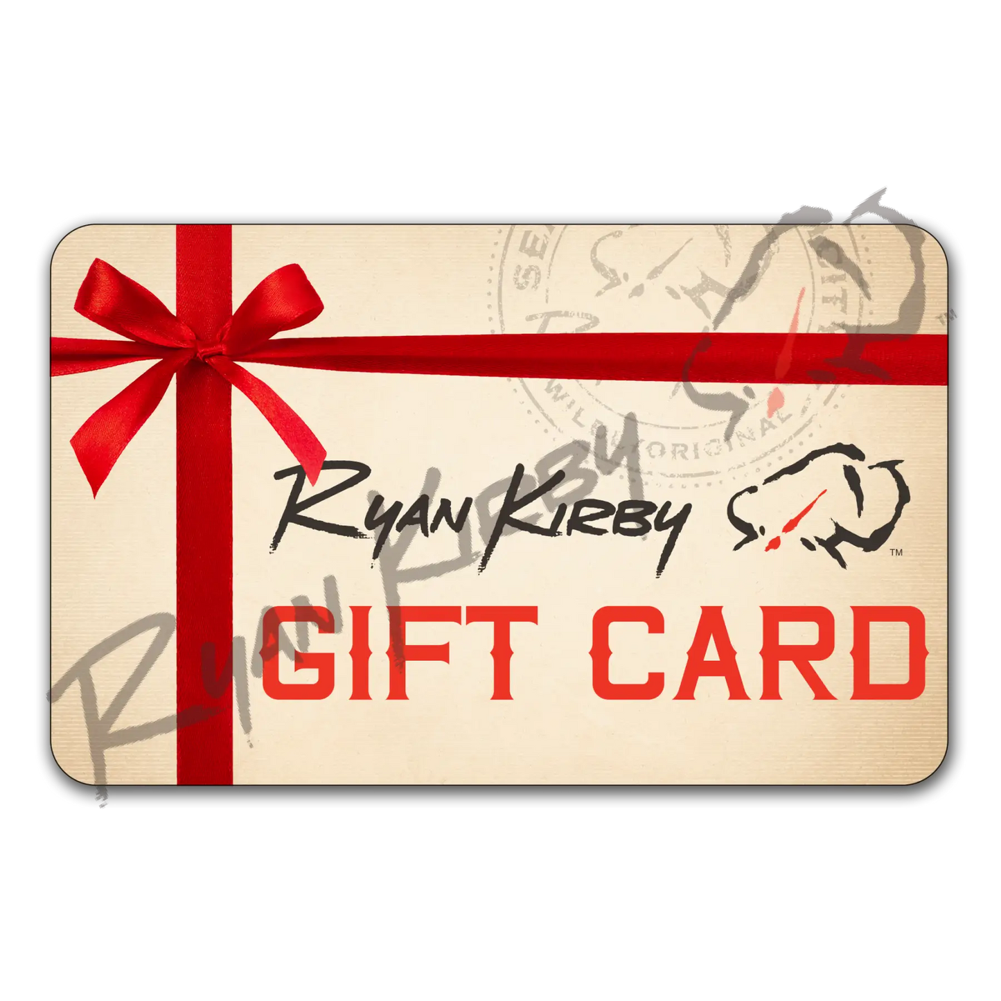 Ryan Kirby Art Gift Card $25.00