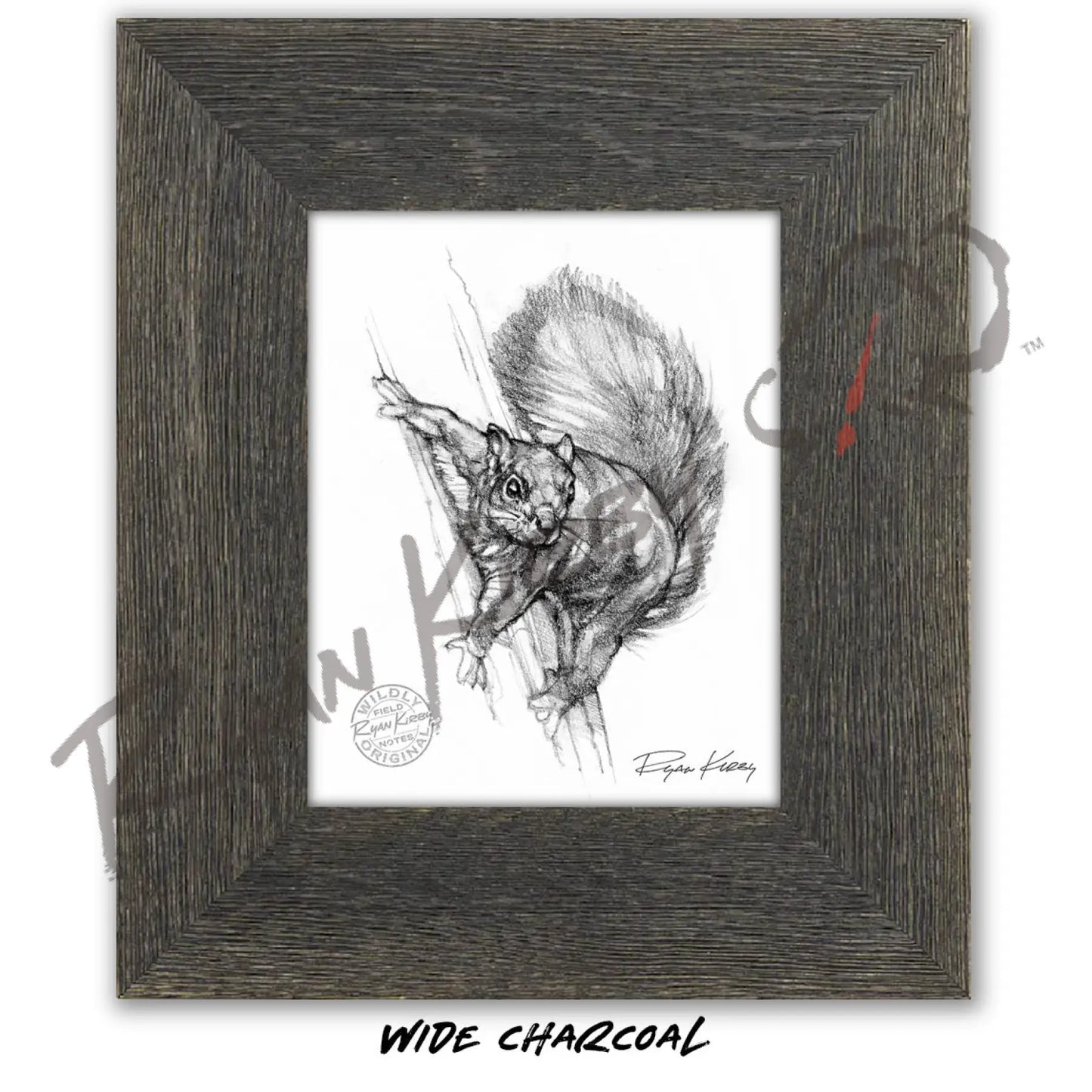 Squirrel Sketch Print Sketch Paper Print