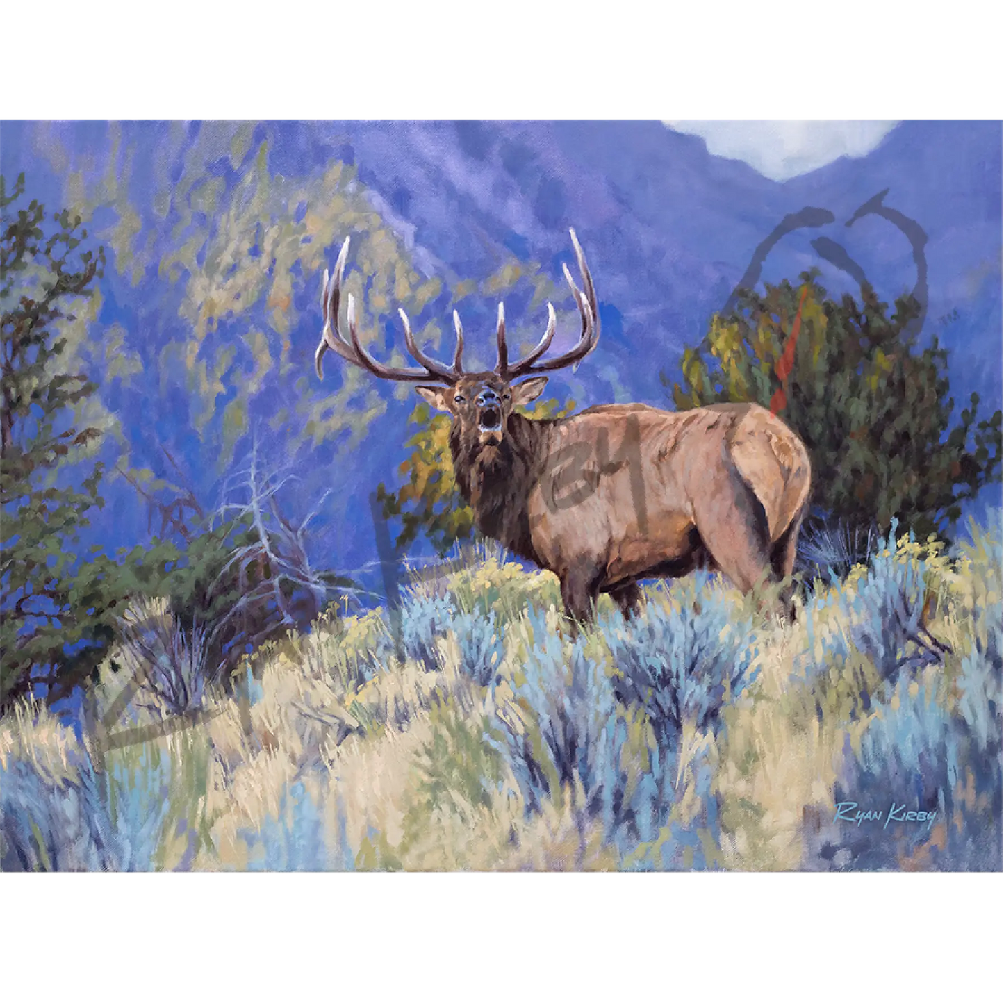 ’The Defender’ Original Oil Painting
