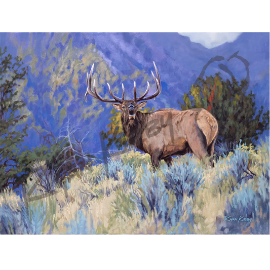 ’The Defender’ Original Oil Painting