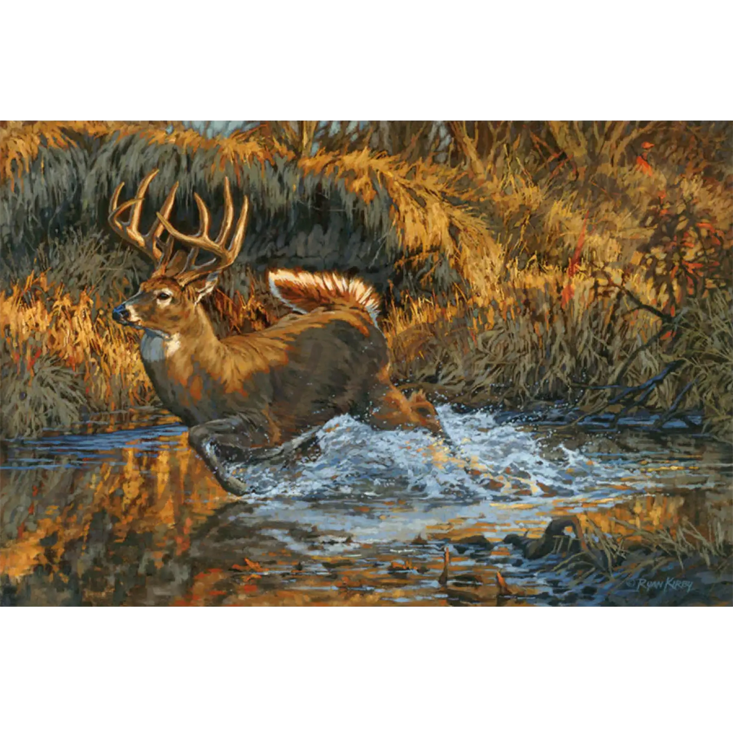 ’The Slip’ Original Oil Painting