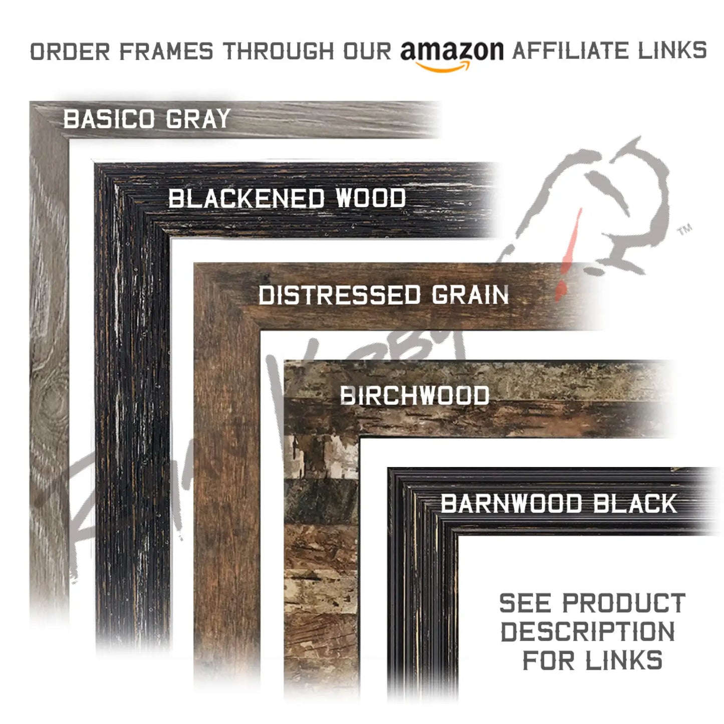 White-Tailed Buck Jumping Fence Sketch Print