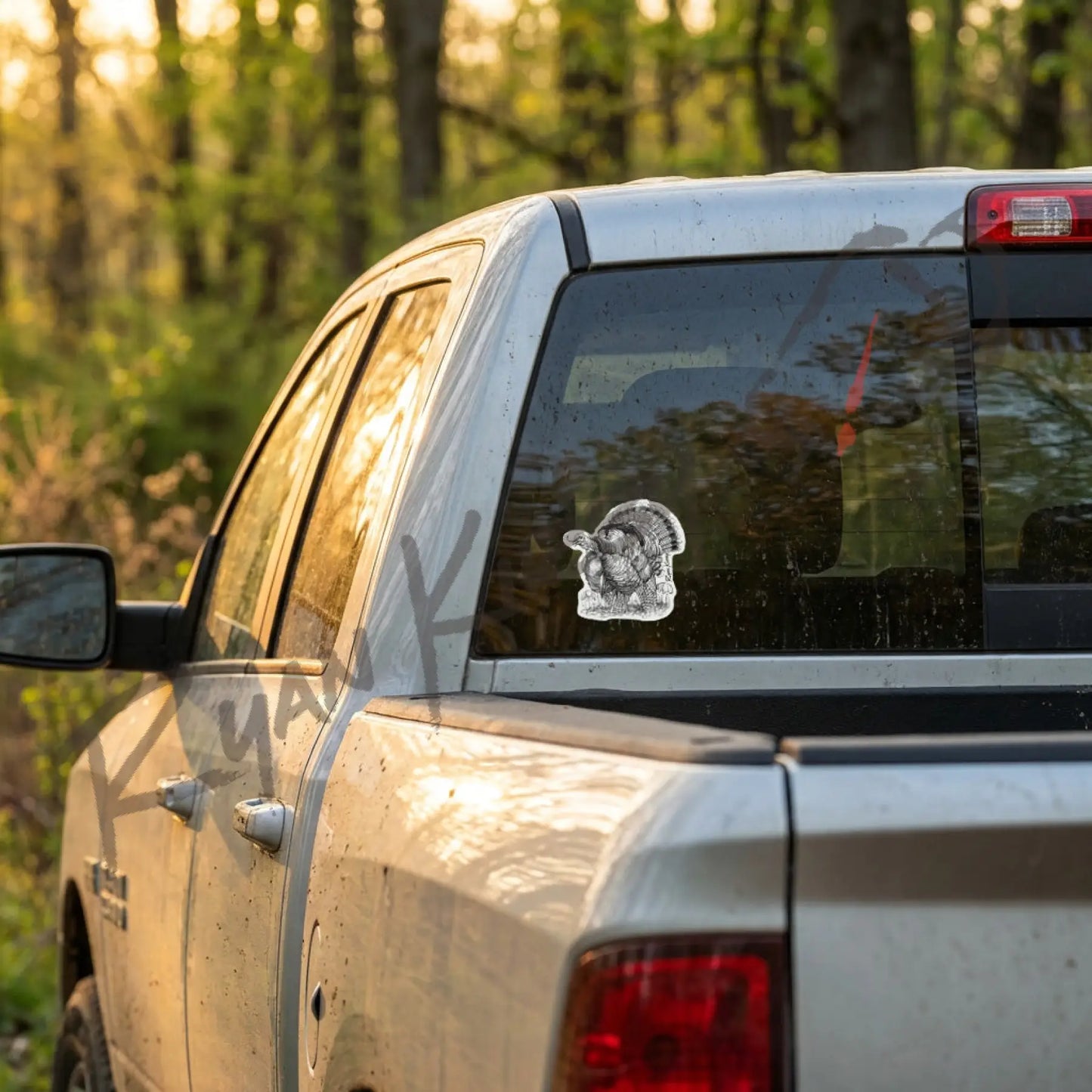 Wild Turkey Decal 5-Pack – Turkey Hunting Art Stickers - Apparel