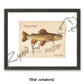 Apache Trout Fine Art Print - Sketch Paper Print