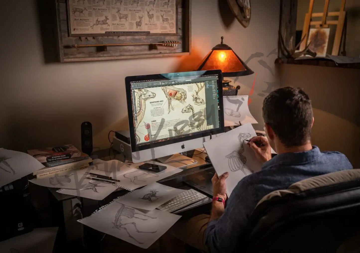 Art Of Hunting Bundle Paper Print