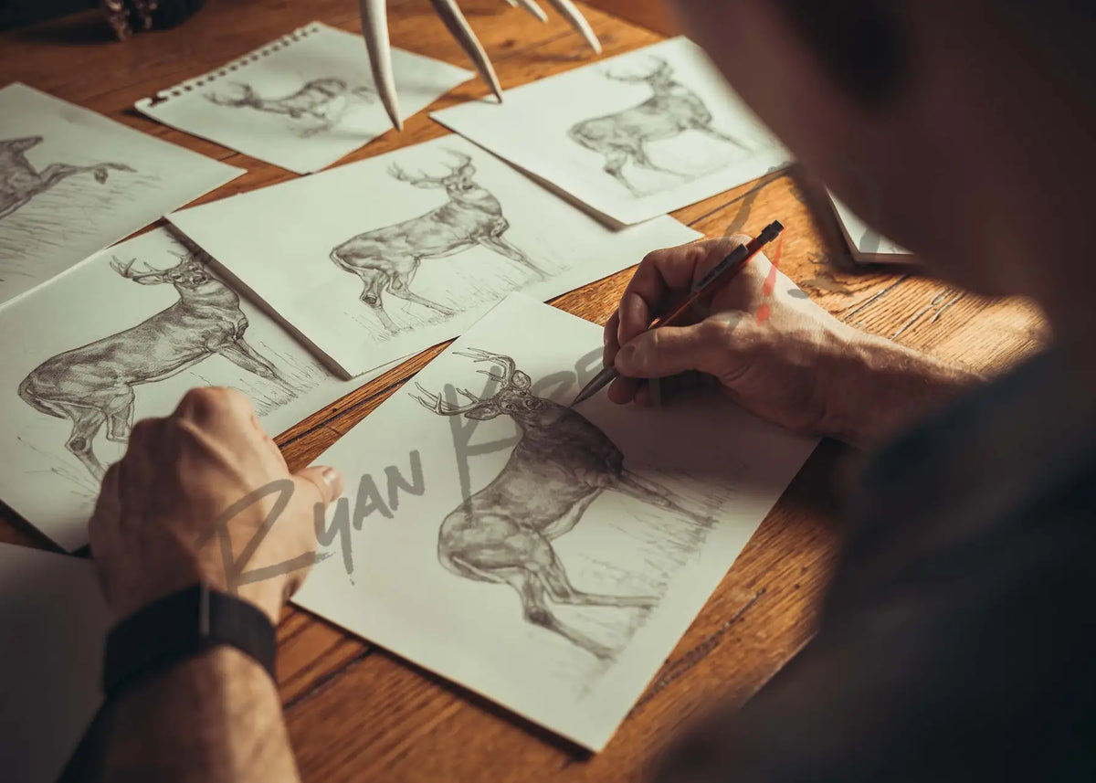 Art Of Hunting Bundle Paper Print