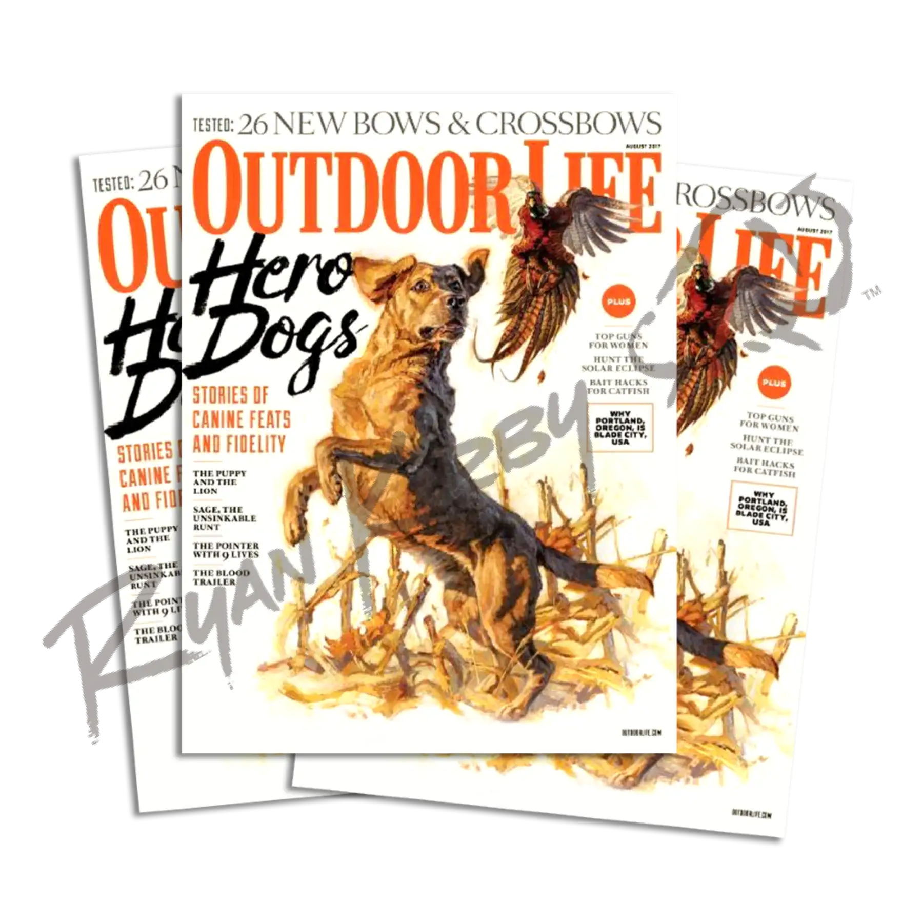 August 2017 Issue Of Outdoor Life Magazine