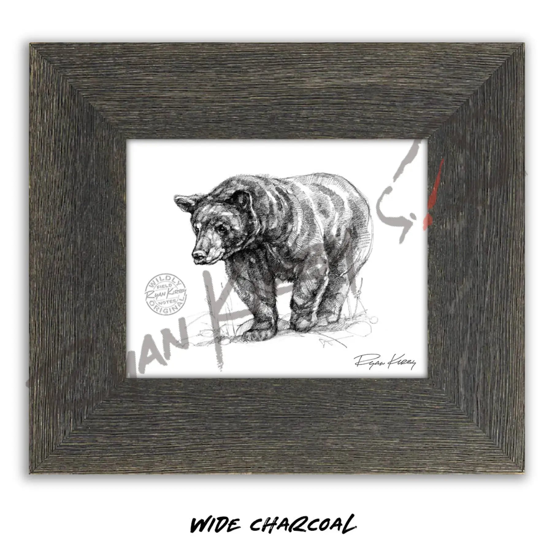 Black Bear Sketch Print Sketch Paper Print