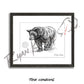 Black Bear Sketch Print Sketch Paper Print