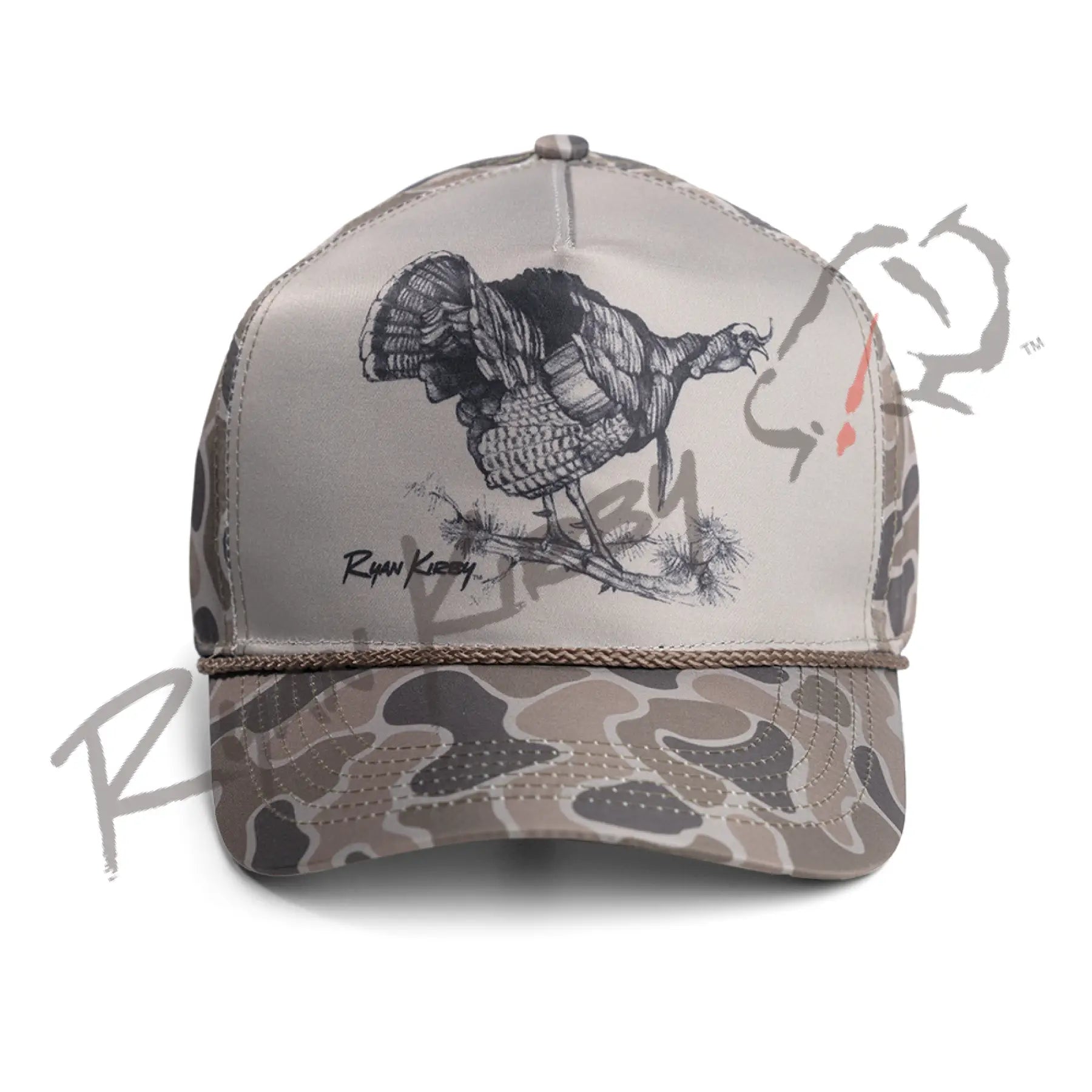Boss Bird Rope Snapback | Ryan Kirby Wildlife and Hunting Art