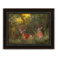 ’Boys Night Out’ White-tailed Deer Canvas Art Print - Midnight Oak - Canvas Print