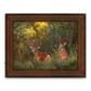 ’Boys Night Out’ White-Tailed Deer Canvas Art Print Reclaimed Chestnut