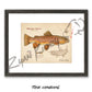 Brown Trout Fine Art Print - Fly Fishing Wall Art (8’’x10’’) - Sketch Paper Print