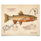 Cutthroat Trout Fine Art Print - Sketch Paper Print
