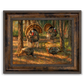 ’Dance Card’ Wild Turkey Canvas Art Print Classic Bronze Canvas Print
