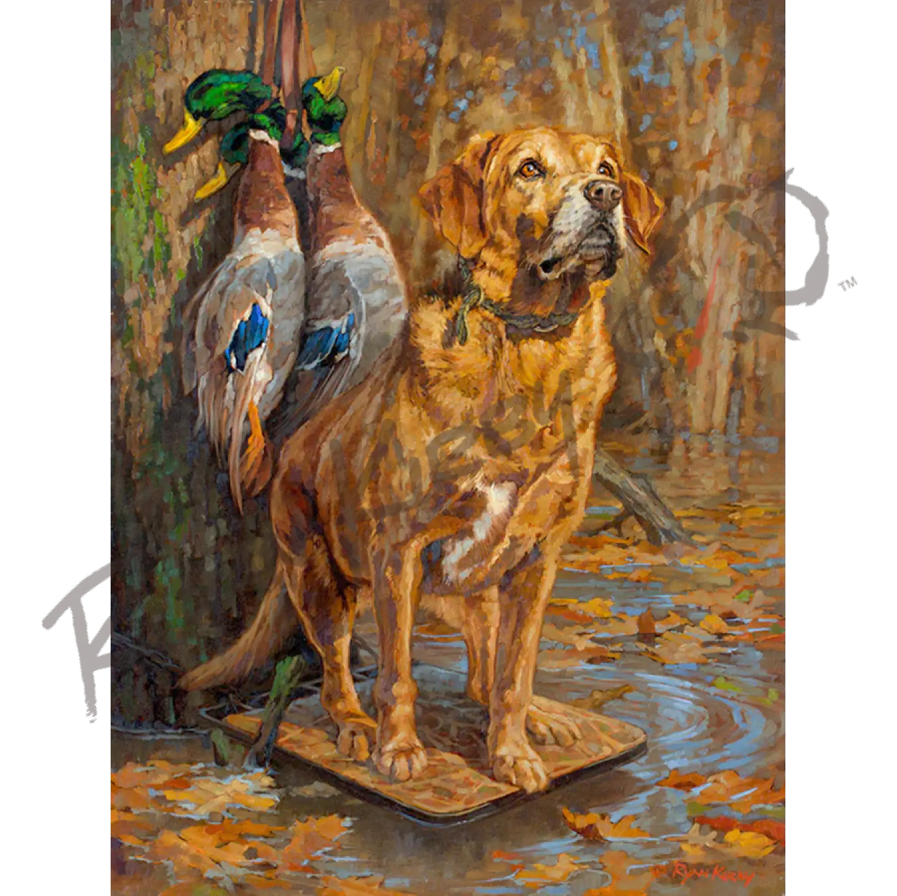 "Diesel" Original Oil Painting