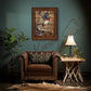 ’Driftwood Drake’ Wood Duck Canvas Print Canvas Print