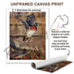 ’Driftwood Drake’ Wood Duck Canvas Print Canvas Print