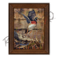 ’Driftwood Drake’ Wood Duck Canvas Print Reclaimed Chestnut Canvas Print