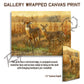 ’End of an Era’ White-tailed Deer Canvas Art Print Gallery Wrapped Canvas Print