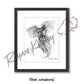 Flushing Pheasant Sketch Print Sketch Paper Print