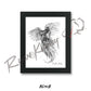 Flushing Pheasant Sketch Print Sketch Paper Print