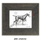 German Shorthaired Pointer Sketch Print Sketch Paper Print