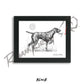 German Shorthaired Pointer Sketch Print Sketch Paper Print