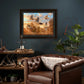 ’Golden Hour’ Mourning Dove Hunting Canvas Art Print - Canvas Print