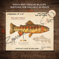 Golden Trout Fine Art Print - Sketch Paper Print