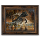 ’Into The Limelight’ Labrador Canvas Art Print Classic Bronze