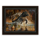 ’Into The Limelight’ Black Labrador Retriever Canvas Art Print - Midnight Oak - Canvas Print