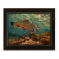 ’Moment of Beauty’ Brook Trout Canvas Art Print - Midnight Oak - Canvas Print
