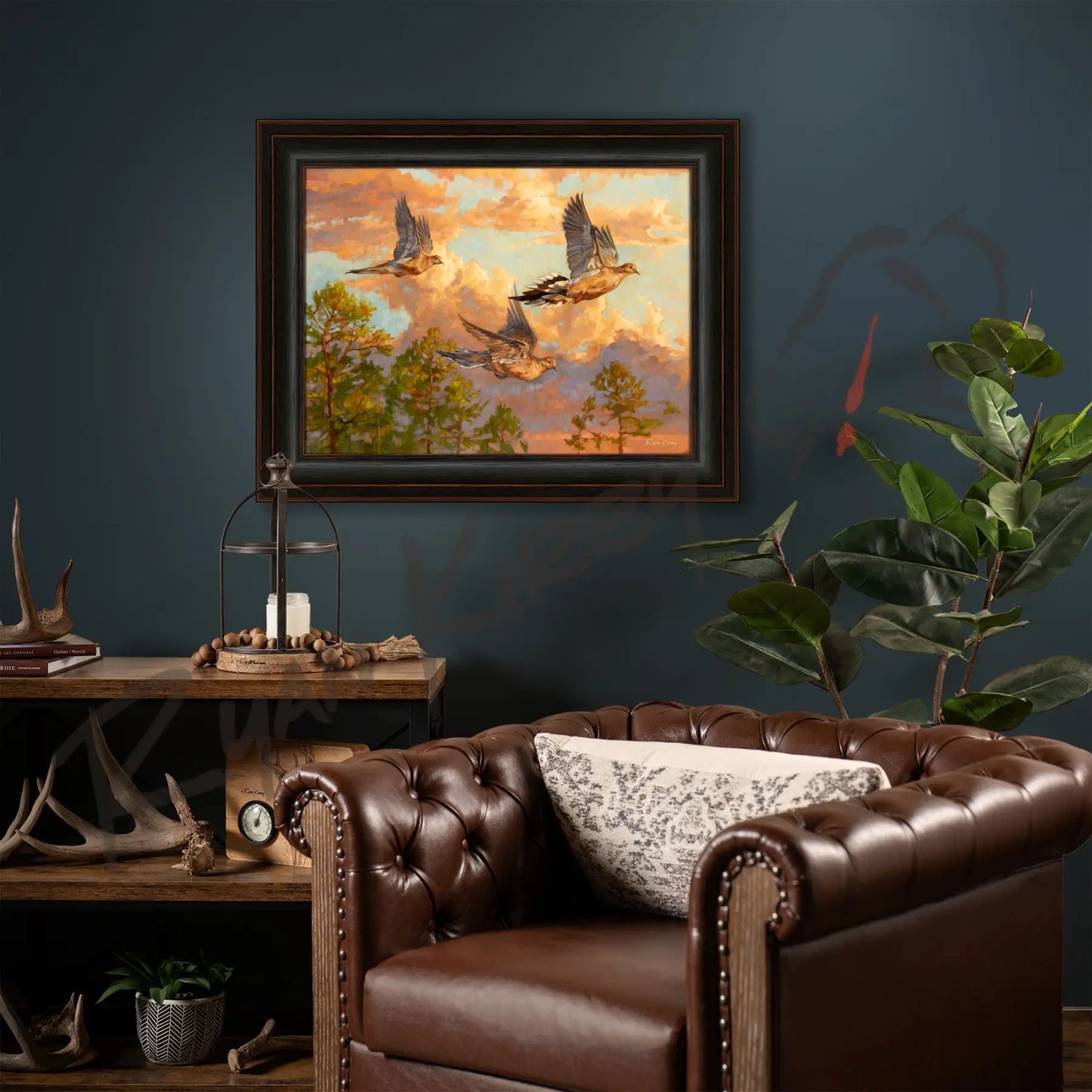 ’Mourning Glory’ Canvas Print - Canvas Print