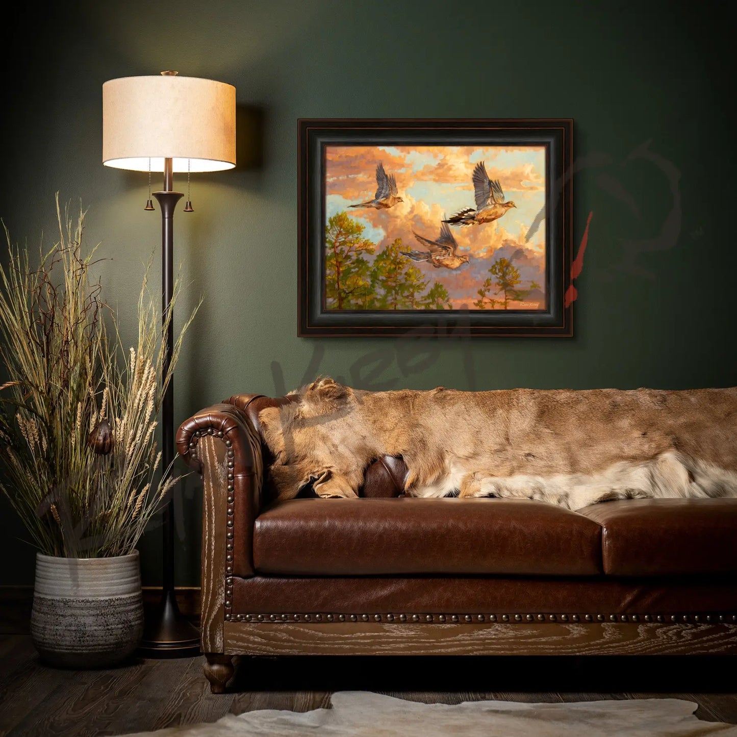 ’Mourning Glory’ Canvas Print - Canvas Print